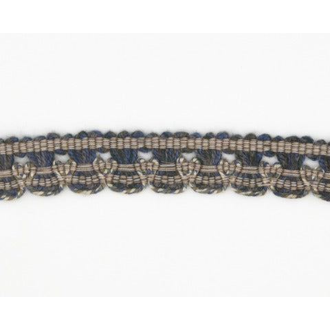 Bobbie Narrow Braid Trim by Gainsborough in Duck Egg