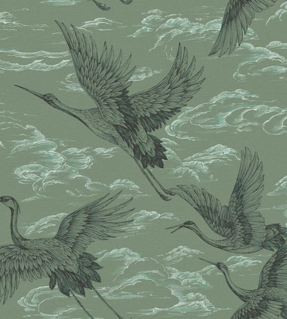 Imperial Ibis Wallpaper by Coordonne Jade