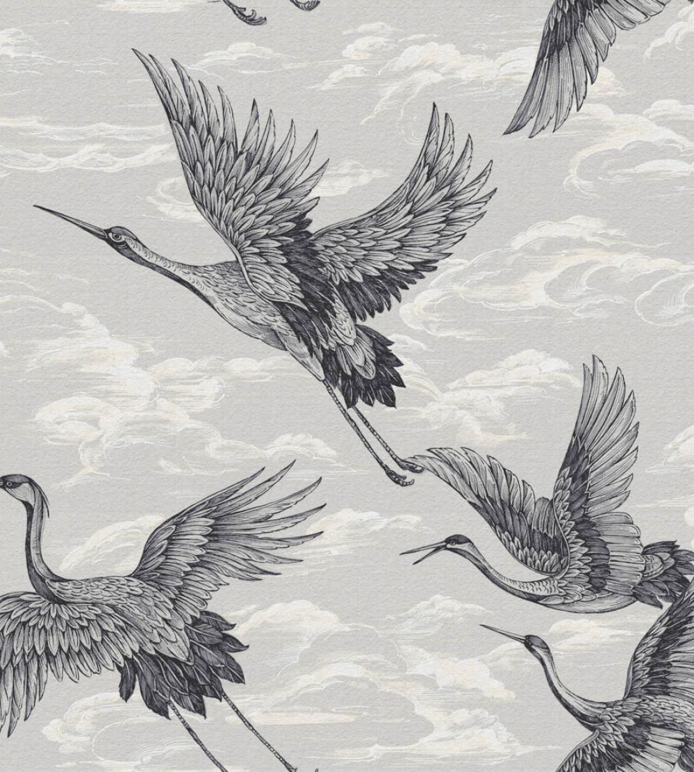 Imperial Ibis Wallpaper by Coordonne Swan