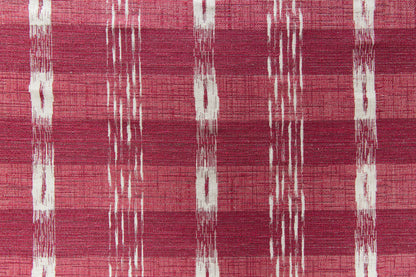 Inca Fabric by Nicole Fabre in Raspberry