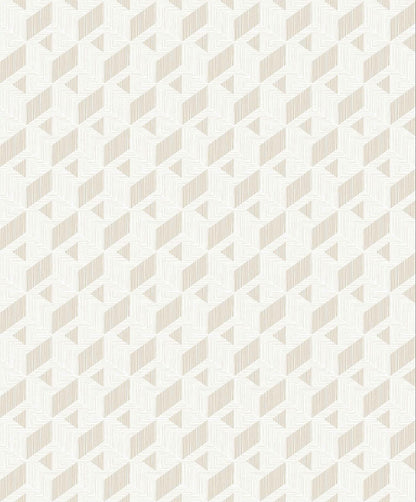 Inca wallpaper by Coordonné in Beige, flat pattern view