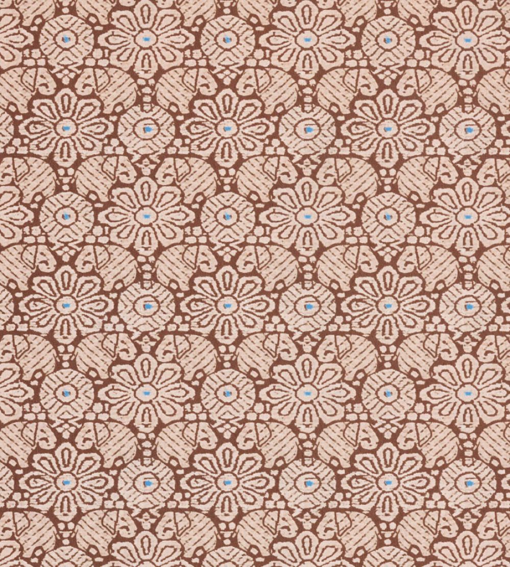 Indian Elephant Wallpaper by Barneby Gates Chocolate Blush