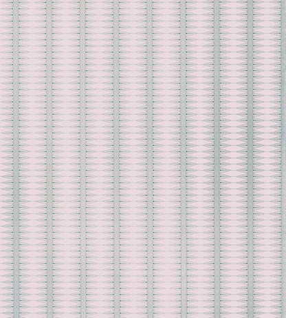 Indian Stripe Wallpaper by Barneby Gates Pink/Teal