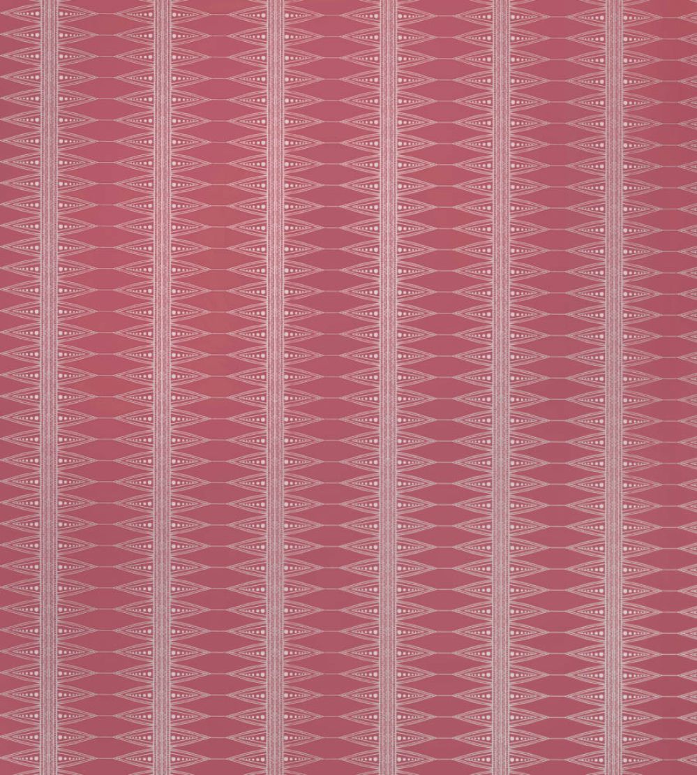 Indian Stripe Wallpaper by Barneby Gates Snug Red