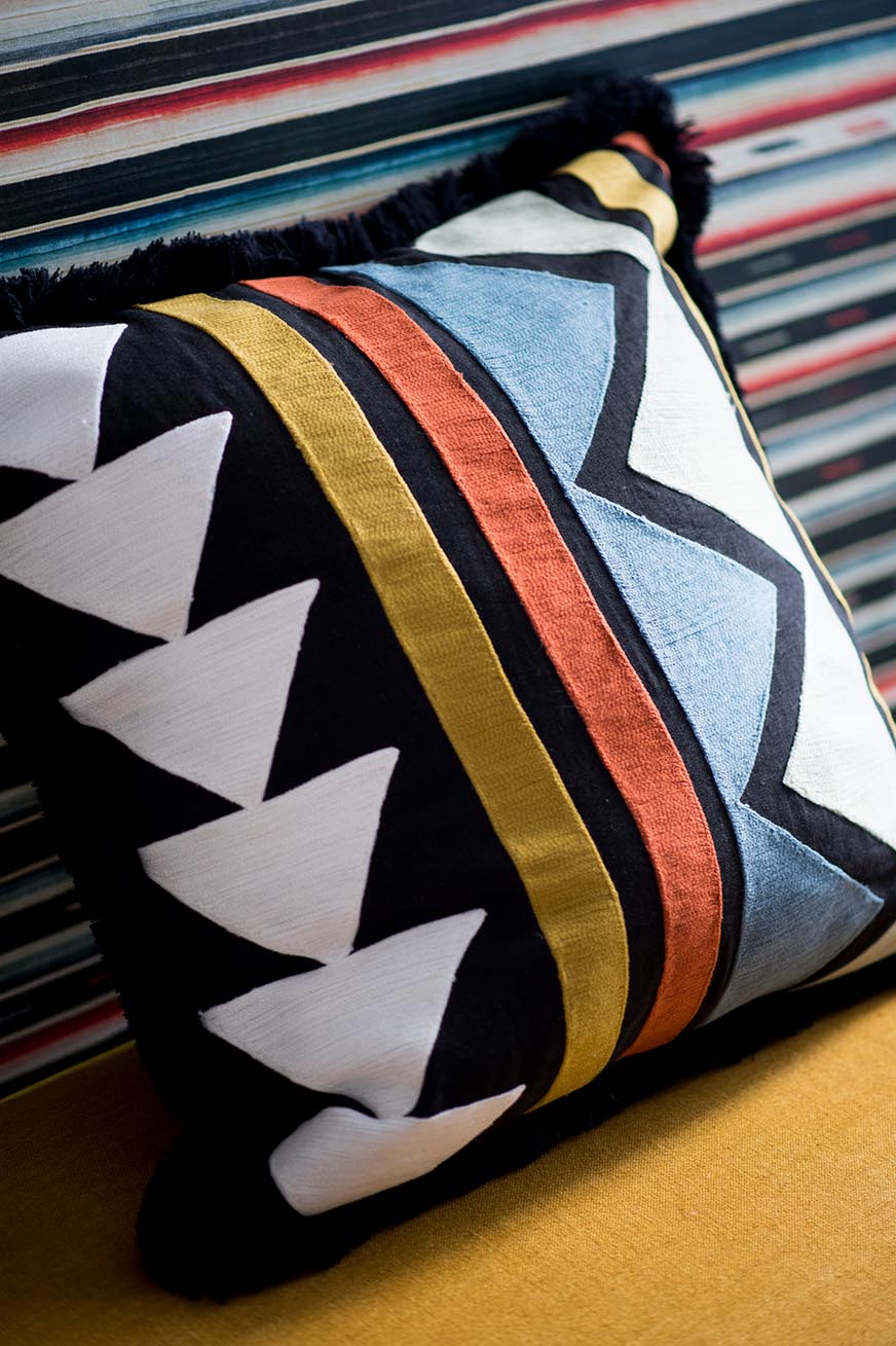Indiana Fabric by Pierre Frey shown in a room setting (view 1)