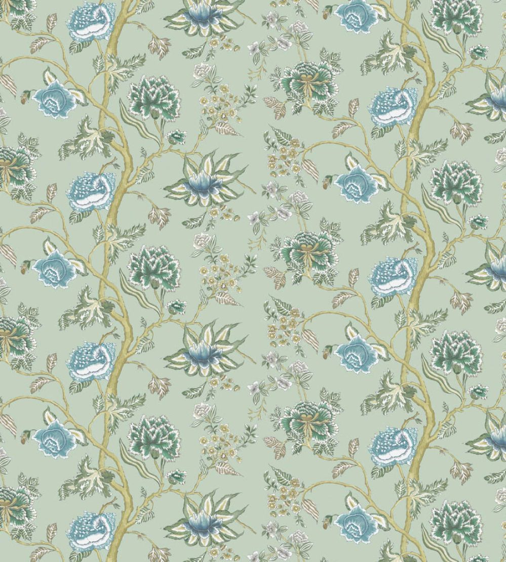 Indienne Wallpaper by Harlequin Emerald/Citrine