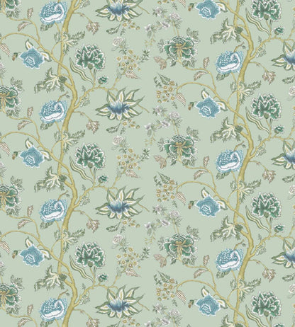 Indienne Wallpaper by Harlequin Emerald/Citrine