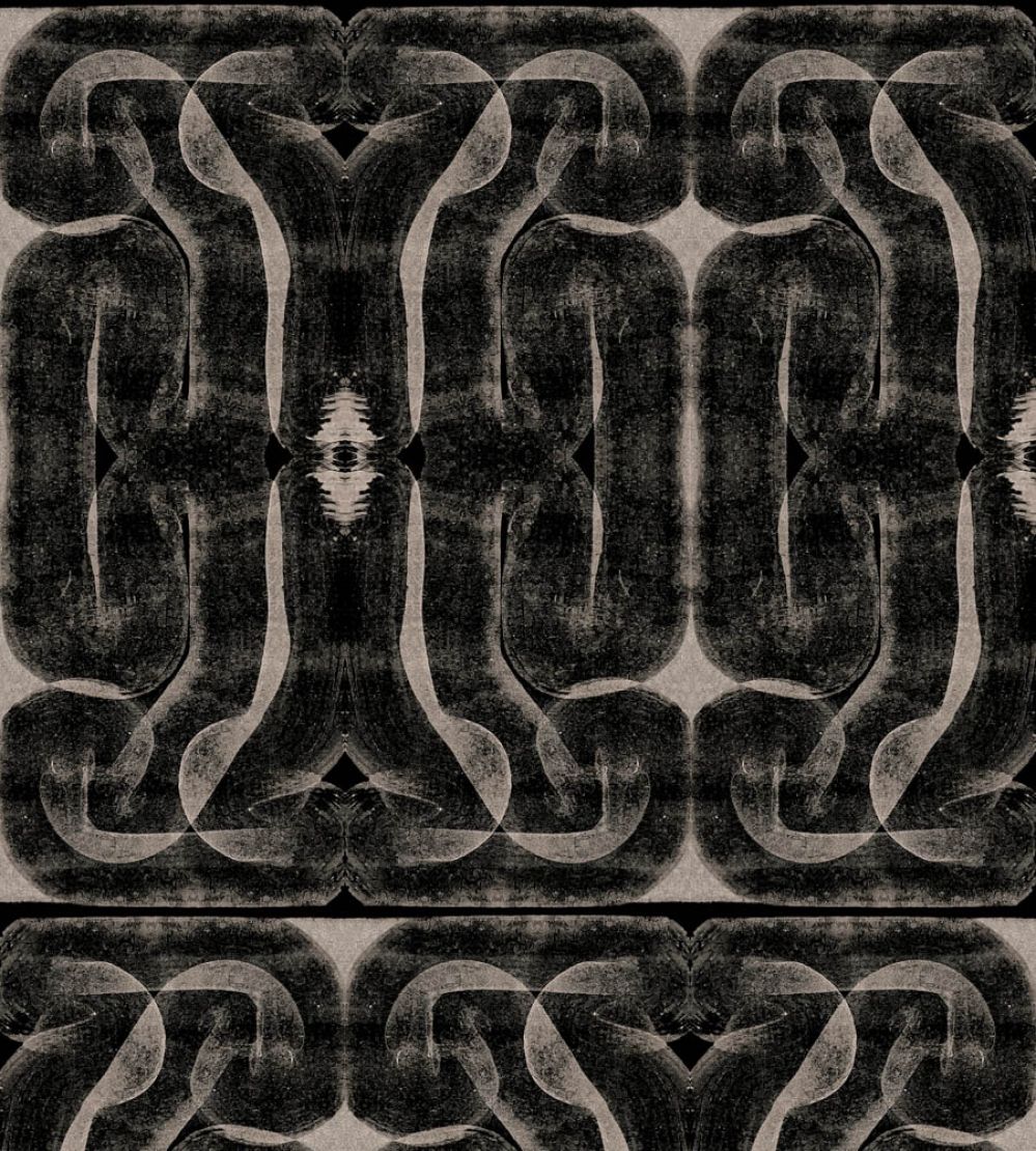 Infinity Strokes Wallpaper by Coordonne Black