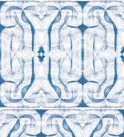 Infinity Strokes Wallpaper by Coordonne Blue