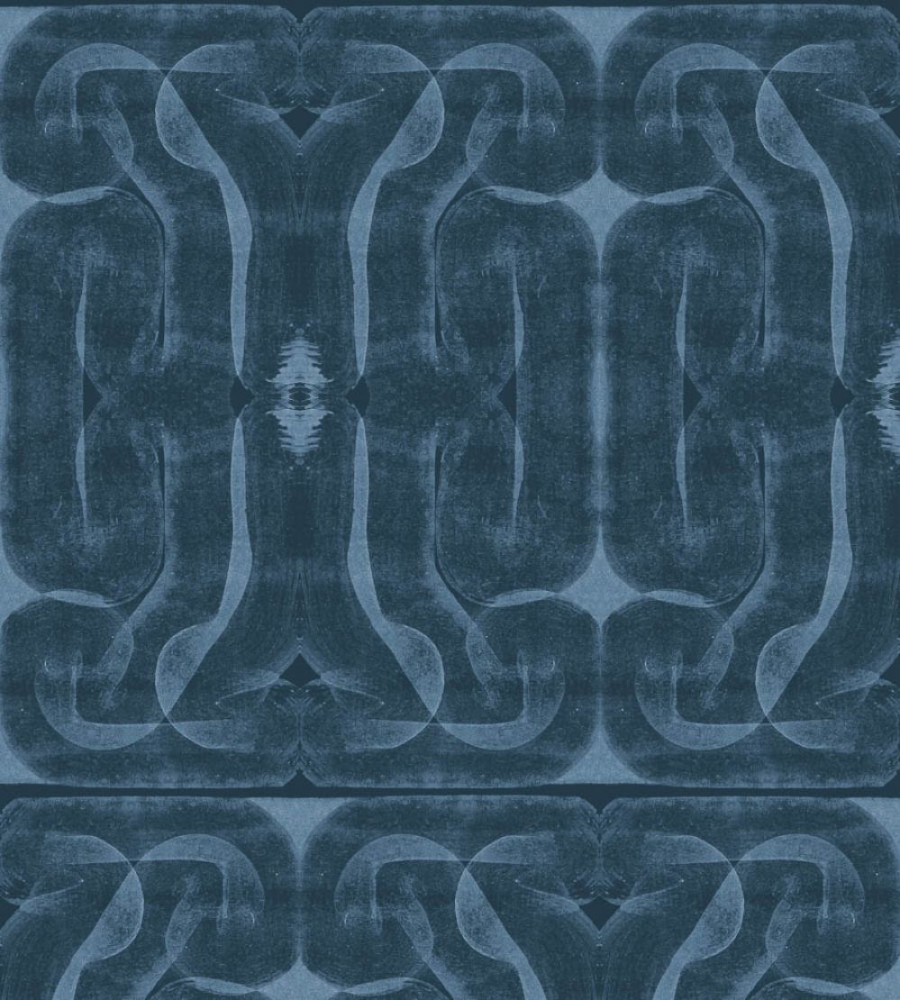 Infinity Strokes Wallpaper by Coordonne Cobalt