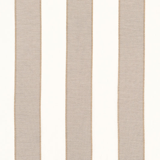 Intaglio Stripe Fabric by Thibaut in Fawn (FWW81742)