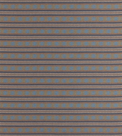 Inveraray Fabric by Mulberry Home Charcoal/Blue