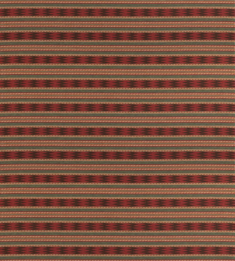 Inveraray Fabric by Mulberry Home Red/Green