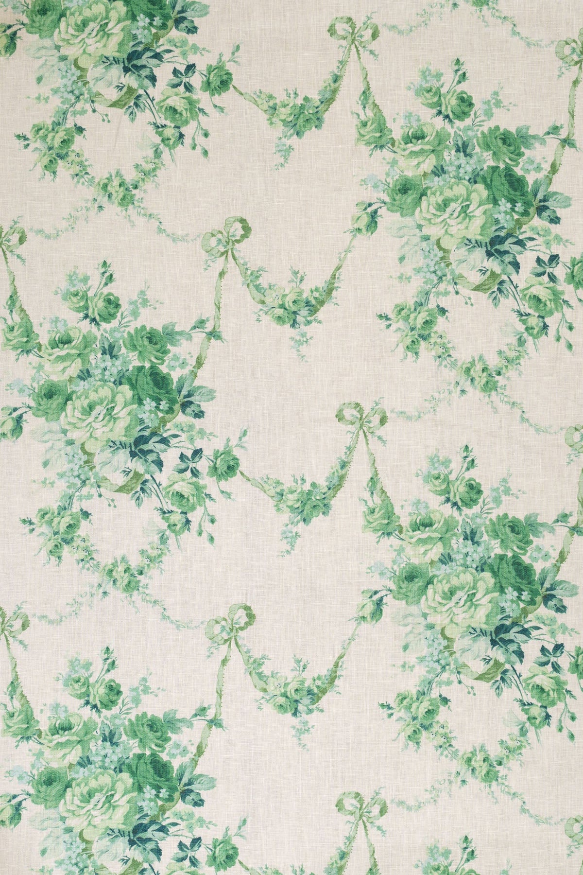 Iona Fabric by Jean Monro in Apple (Linen)