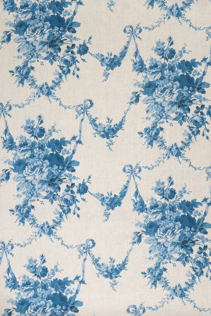 Iona Fabric by Jean Monro in Ink (Linen)