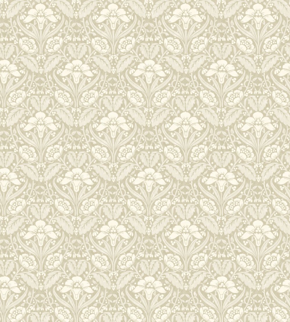 Iris Meadow Wallpaper by GP & J Baker Linen