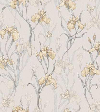 Iris Wallpaper by Sandberg Amber