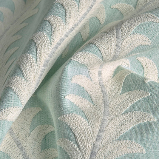 Isigny Fabric by Pierre Frey in Aqua (F4087001)