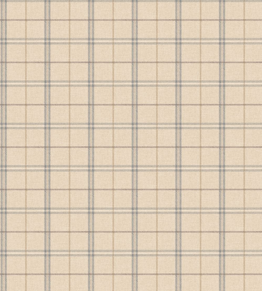 Islay Wallpaper by Mulberry Home Soft Blue