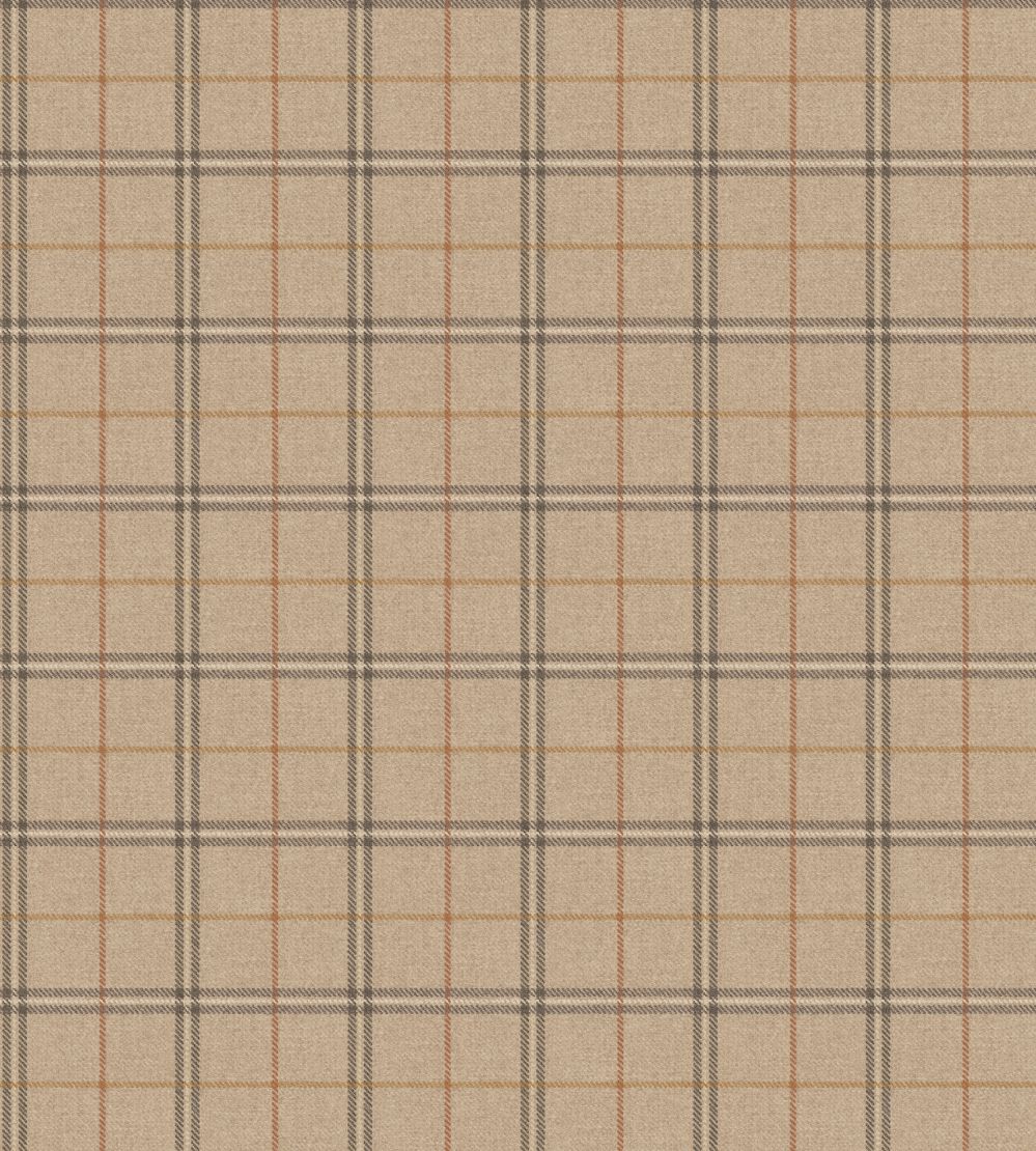Islay Wallpaper by Mulberry Home Woodsmoke