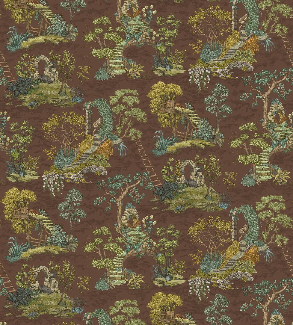 Islet Hoping Wallpaper by Josephine Munsey Brown and Olive