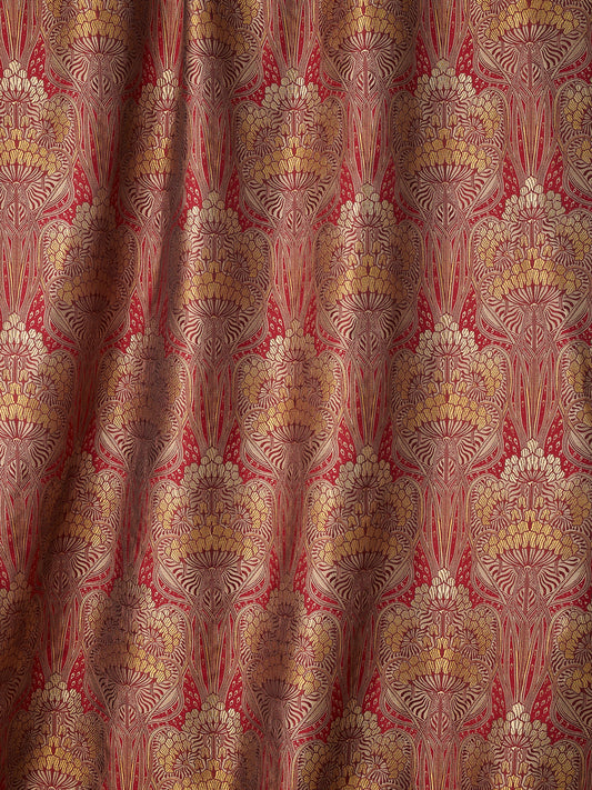 Isolde Fabric by Watts 1874 in Rossetti Red