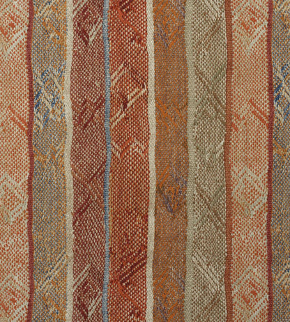Isthmus Fabric by Andrew Martin Brick Chocolate