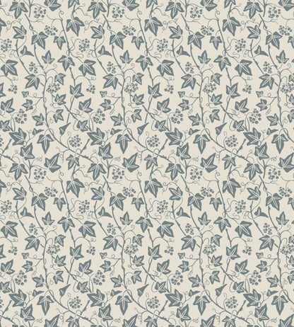 Ivy Wallpaper by Farrow & Ball Slipper Satin / De Nimes