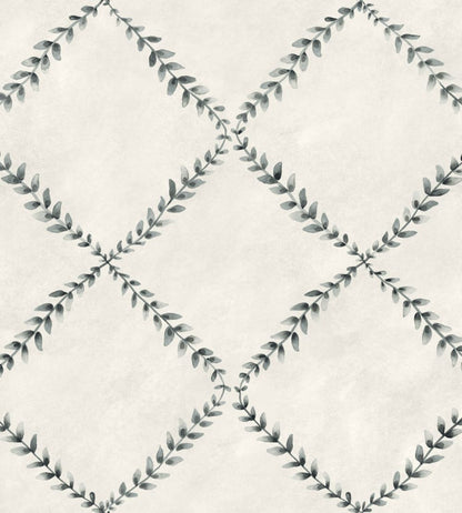 Ivy Garland Wallpaper by Coordonne Aqua