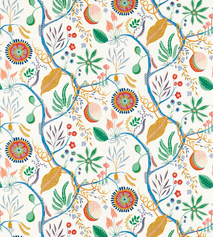 Jackfruit And The Beanstalk Fabric by Scion Popsicle