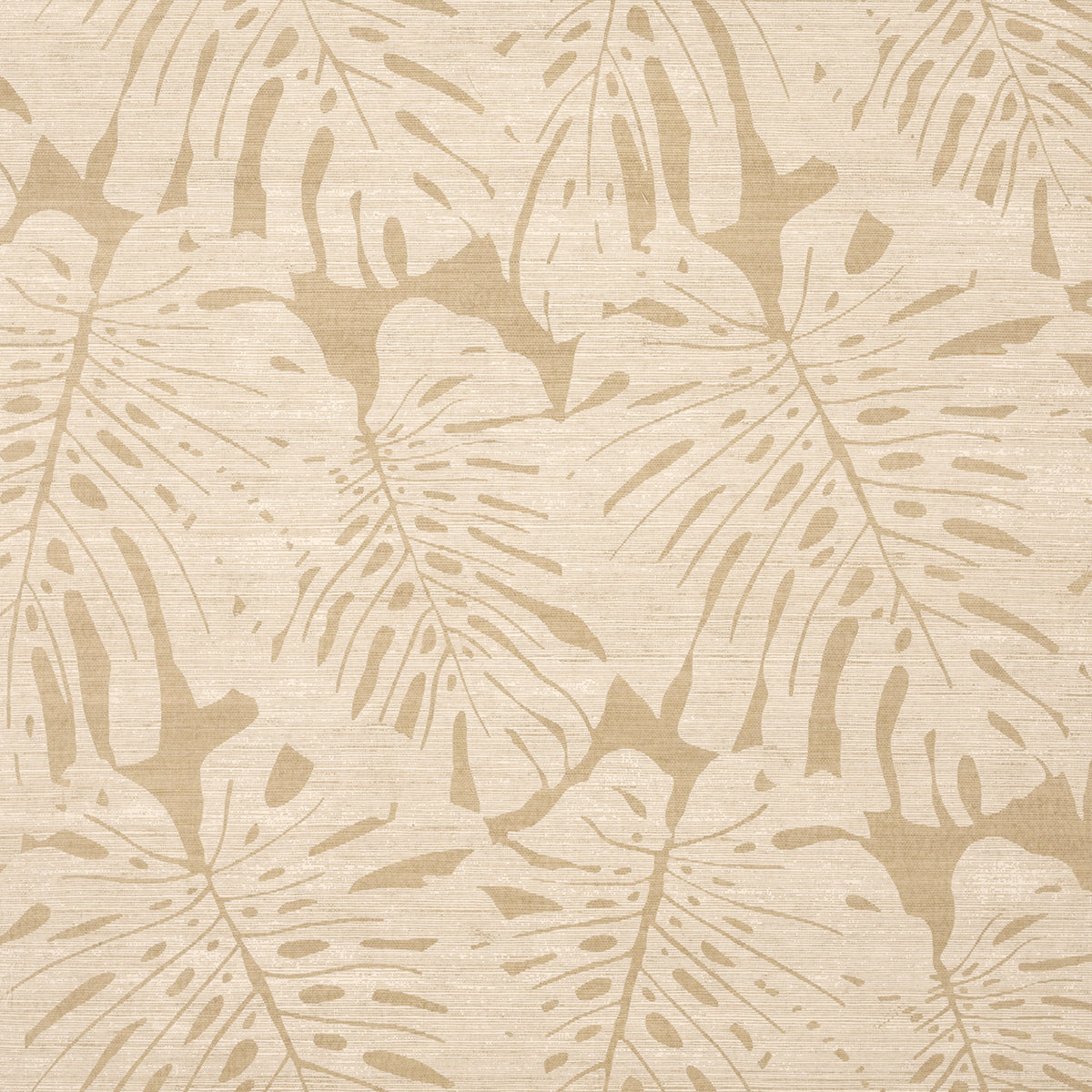 Jacks Jungle Wallpaper by Phillip Jeffries in White on Manila Hemp (PJ 5333)