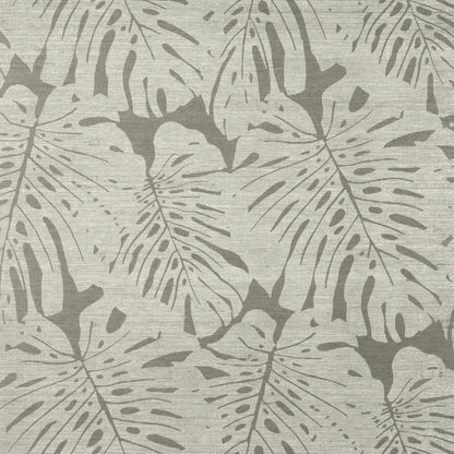 Jacks Jungle Wallpaper by Phillip Jeffries in White on Manila Hemp (5340) (PJ 5340)