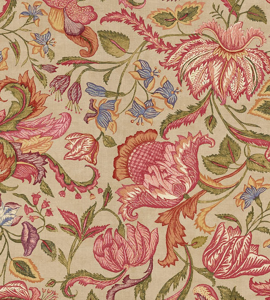Jacobean Wallpaper by Eijffinger Beige/Red