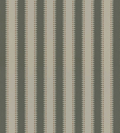 Jagged Stripe Wallpaper by Langelid Von Bromssen Dusty Olive
