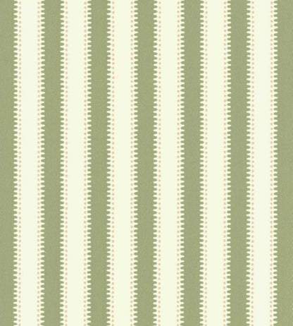 Jagged Stripe Wallpaper by Langelid Von Bromssen Leaf Green