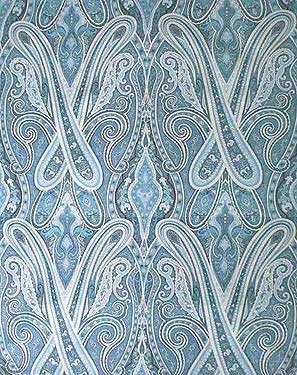 Jaipur Fabric by Titley & Marr in Blue