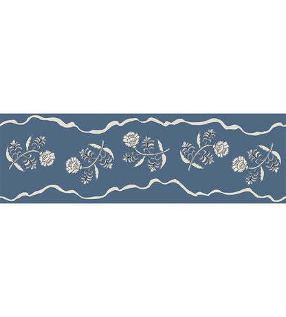Jaipur Border 5cm Wallpaper by Parker & Jules Day Blue
