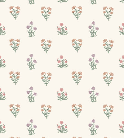 Jaipur Flower Wallpaper by DADO 03 Jadeite