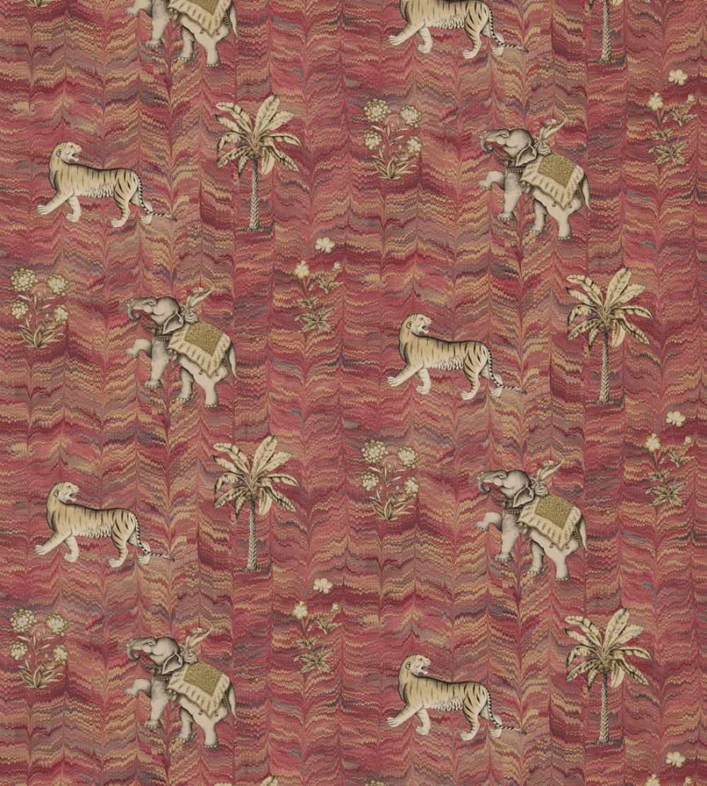 Jaipur Fabric by Zoffany Red