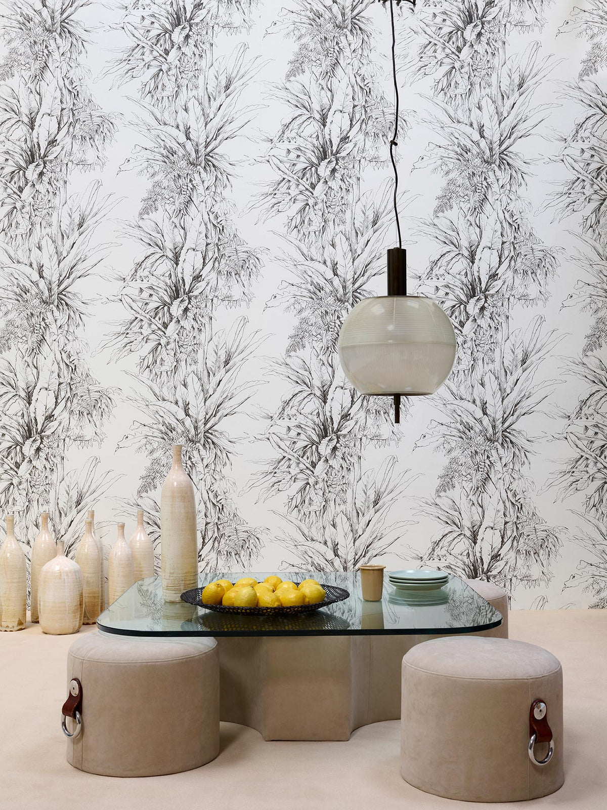 Jalapao Fabric by Pierre Frey shown in a room setting