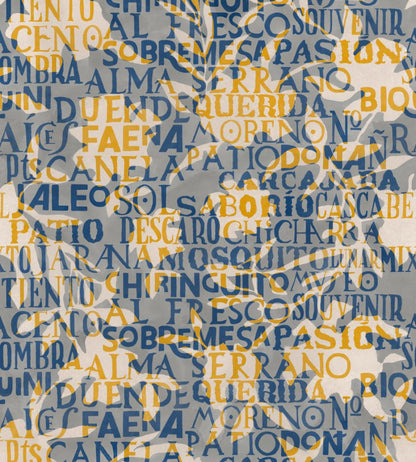 Jaleo Wallpaper by Tres Tintas Grey