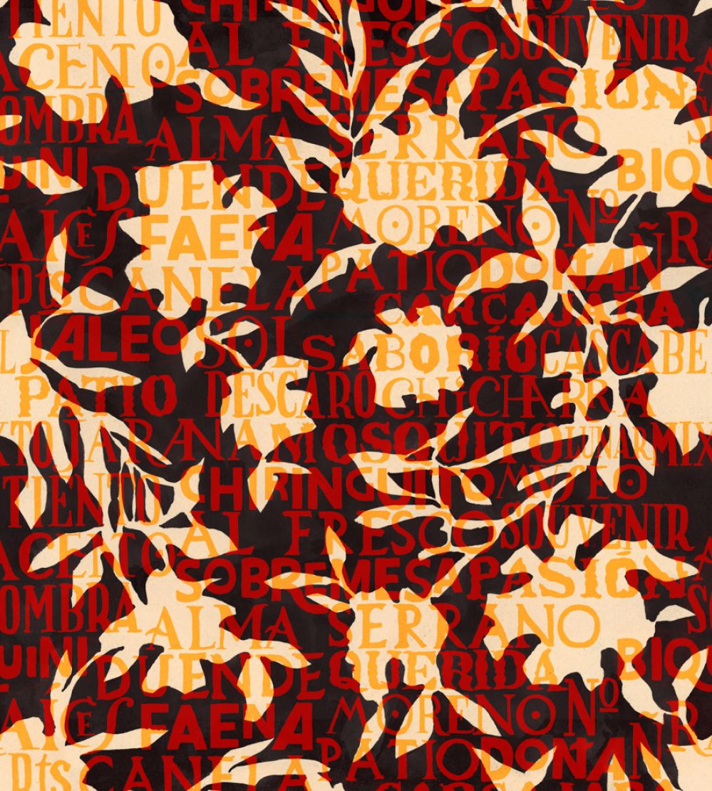 Jaleo Wallpaper by Tres Tintas Mazarine