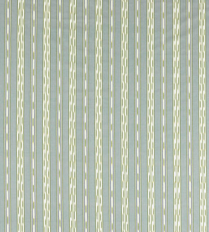 Jamdani Stripe Fabric by Sanderson Mineral Blue/Green