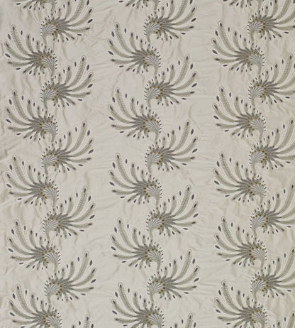 Plume Fabric by James Hare Blanched Almond/Gold