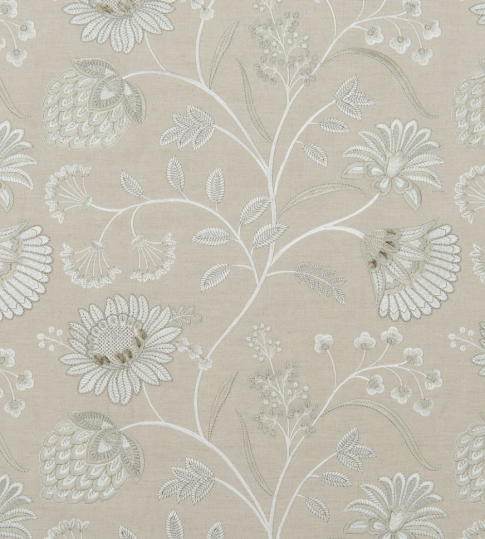 Siam Linen Fabric by James Hare Natural