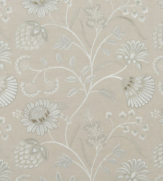 Siam Linen Fabric by James Hare Natural