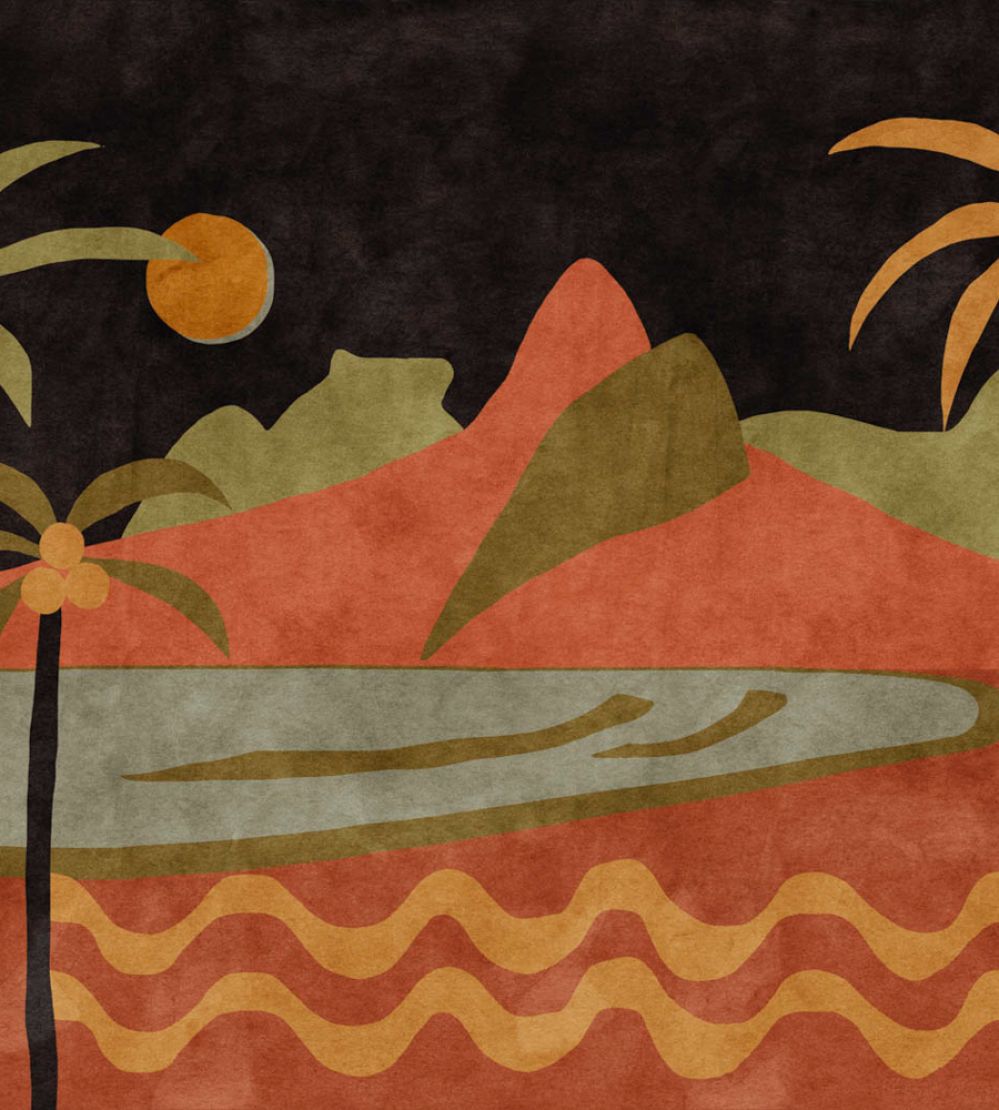 Janeiro Mural by Tres Tintas Ebano