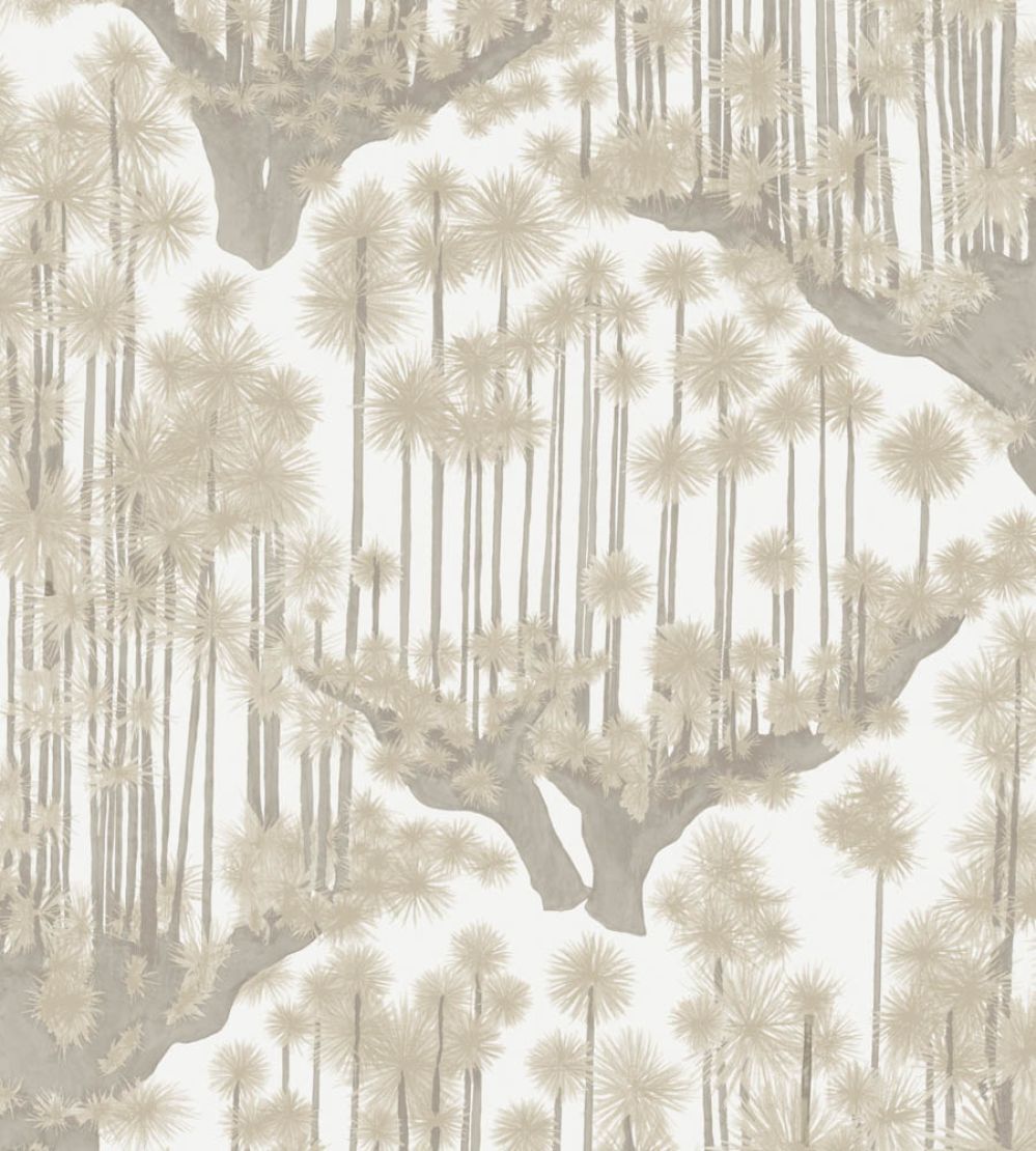 Japanese Woods Wallpaper by Cole & Son Patina Gold