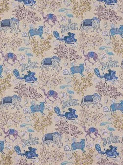 Jardin de Mysore Wallpaper by Pierre Frey in Bleu (FP310002)