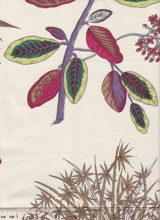 Jardin des Plantes Print Multi fabric by Charles Burger